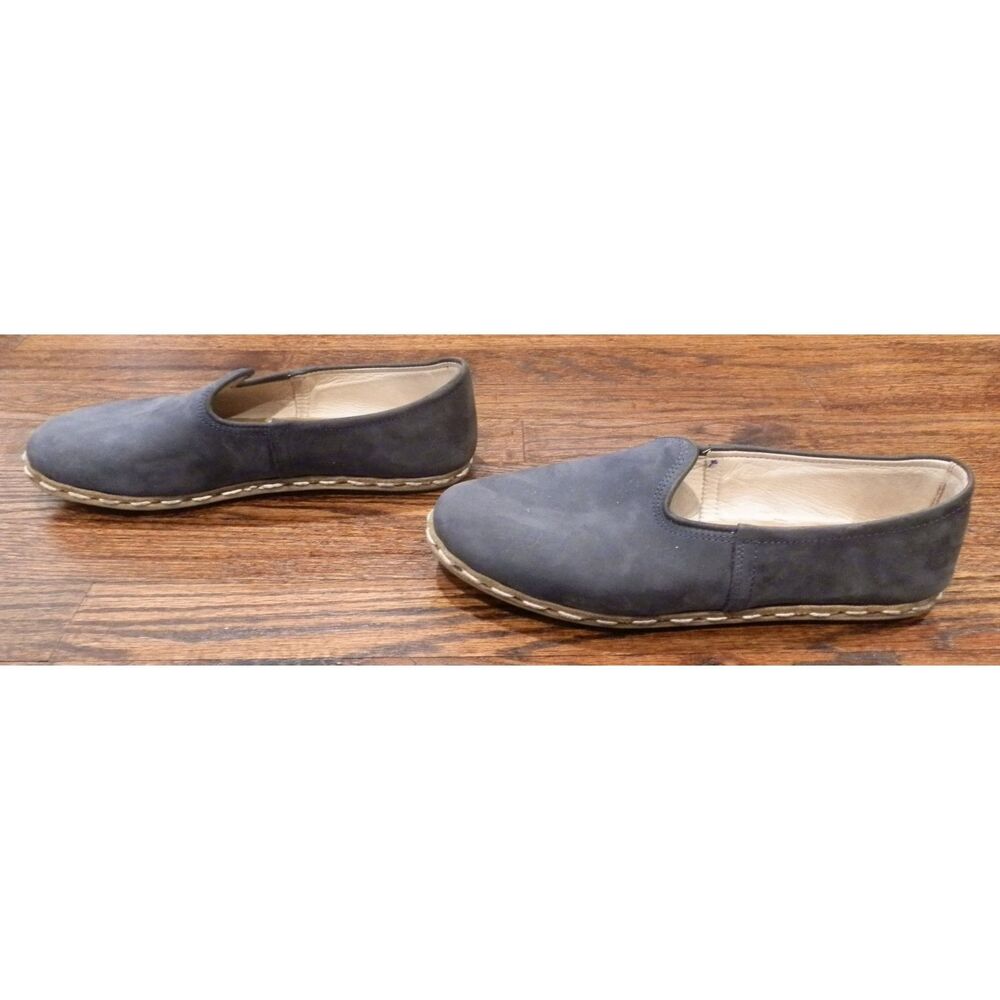 Sabah Baleen Blue Turkish Loafer Slippers Shoes Men's Size EU 39M US 8 - Picture 4 of 6